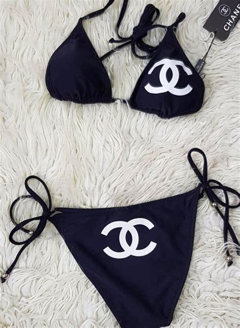 chanel bikini bottoms|Chanel bathing suits.